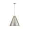 Z-Lite Eaton 1 Light Pendant, Brushed Nickel 6011P24-BN - alternate 2